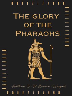 cover image of The glory of the Pharaohs